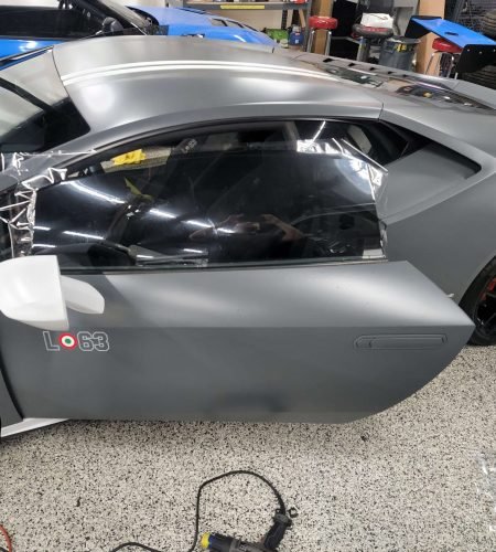 Tint Nation Company Car with premium window tint applied by Tint Nation in Massachusetts